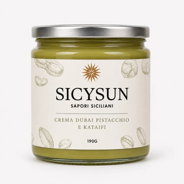 Crema Dubai Pistacchio e Kataifi SICYSUN